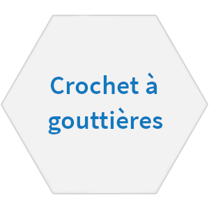Crochetàgouttières Crochetàgouttières
