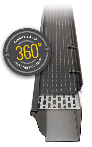 services de protection des gouttières 